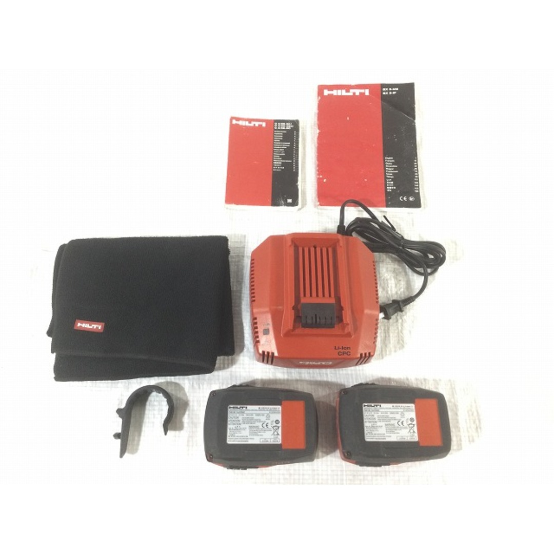 ☆中古品☆ HILTI ヒルティ 22V 充電式鋲打機 BX3-MEバッテリー2 ☆中古品☆ HILTI ヒルティ 22V 充電式鋲打機 BX3-MEバッテリー2