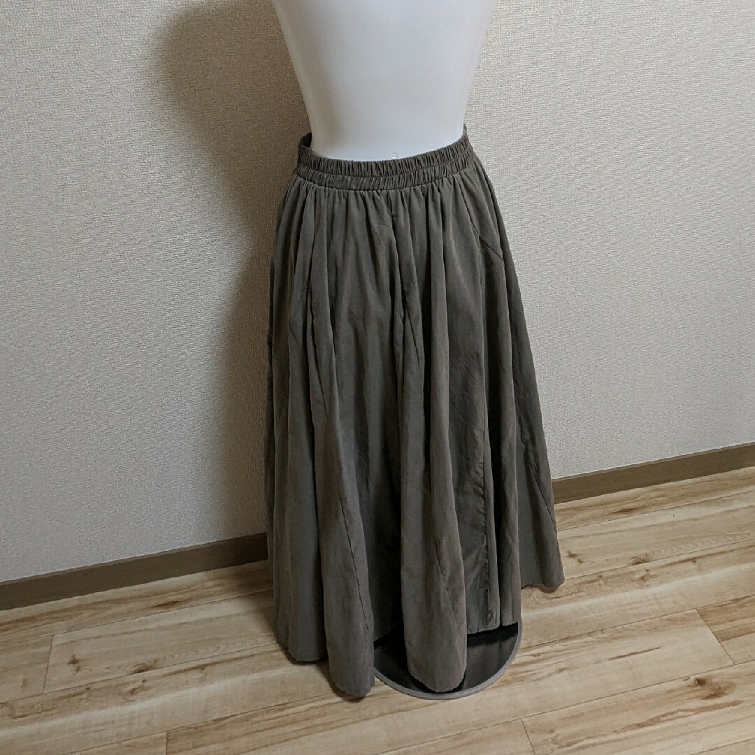 antiqua(アンティカ)のantiqua　ボリュームフレアロングスカート　Fサイズ レディースのスカート(ロングスカート)の商品写真