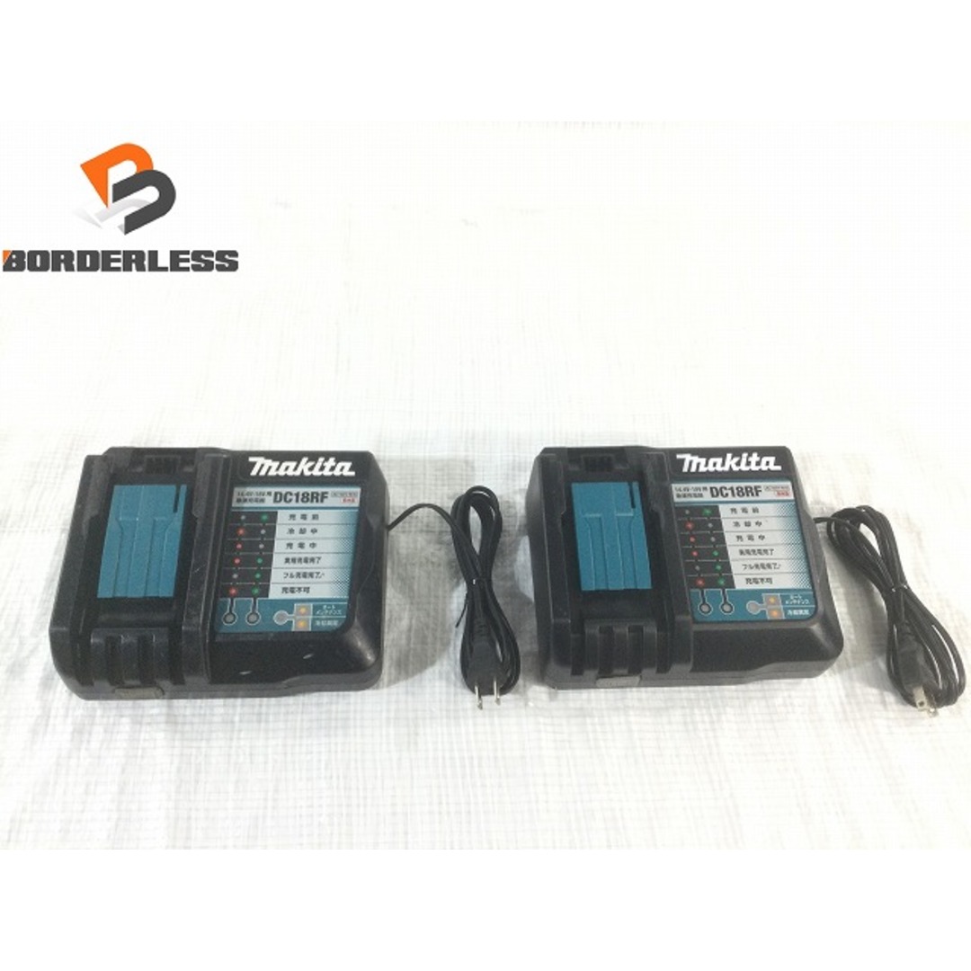 新品makita マキタ　急速充電器　DC18RF  インパクトドライバー用