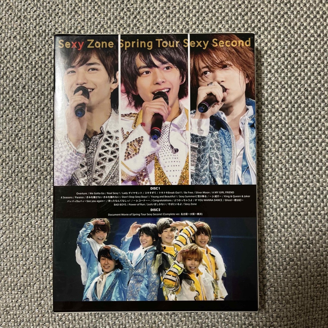 Sexy Zone(セクシー ゾーン)のsexyzone spring tour sexy second エンタメ/ホビーのDVD/ブルーレイ(ミュージック)の商品写真