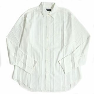 Balenciaga - BALENCIAGA カジュアルシャツ 37(XS位) 黒x白x黄等(総柄