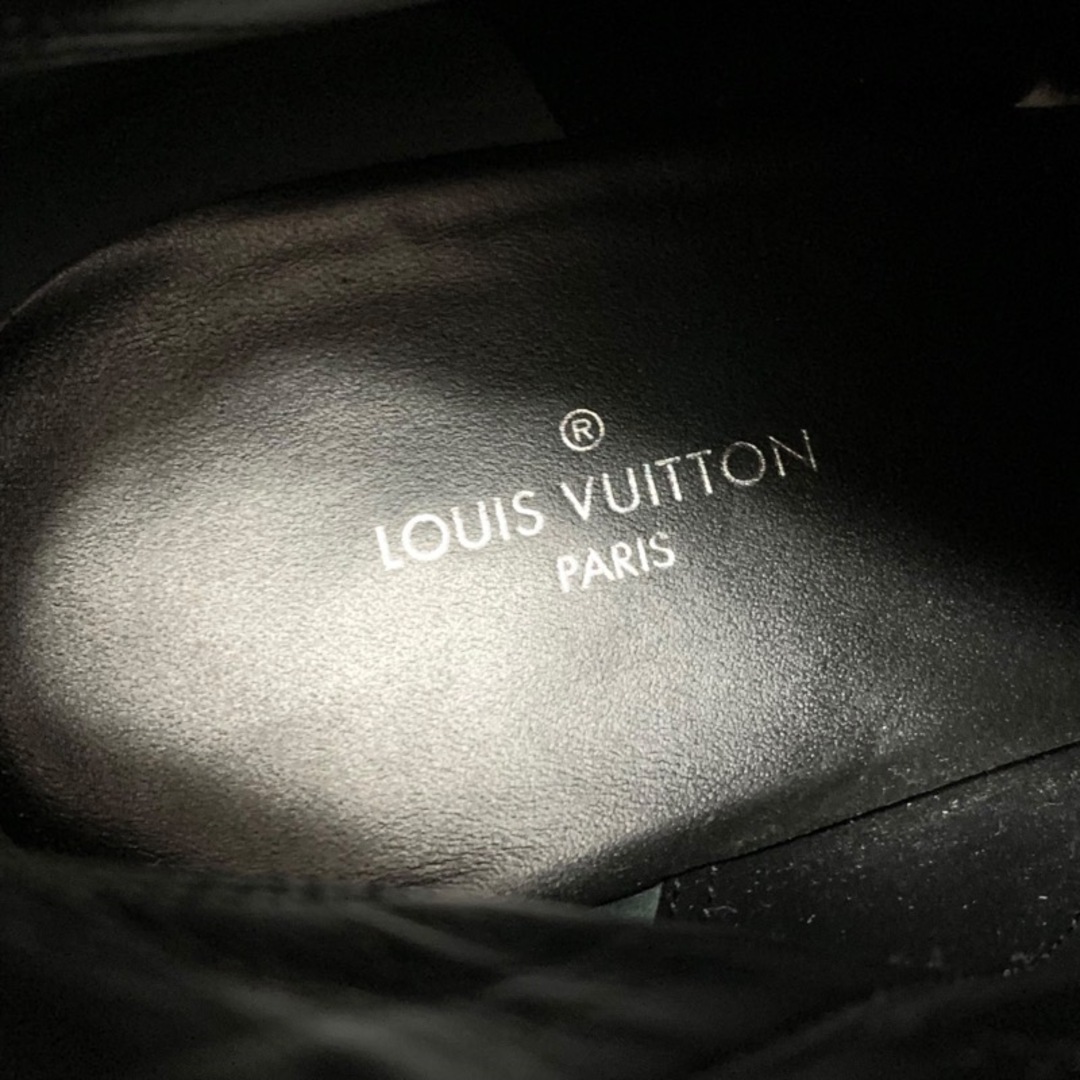 LOUIS VUITTON(ルイヴィトン)のｖルイヴィトン LOUIS VUITTON スタートレイルライン モノグラム ショートブーツ アンクルブーツ レースアップ ブラウン ブラック レディースの靴/シューズ(ブーツ)の商品写真