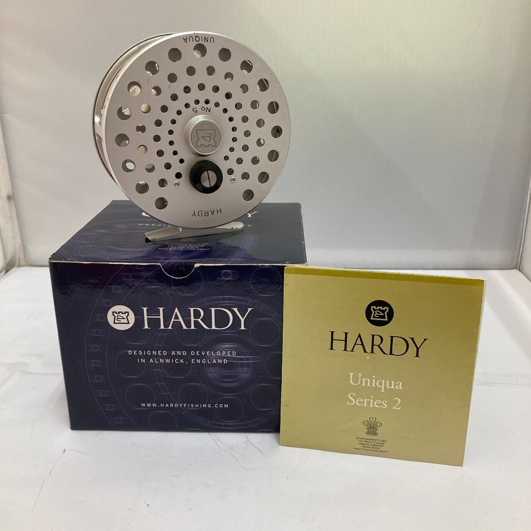 27500円 R03172 No.5 □□HARDY ハーディー フライリール ユニーカ