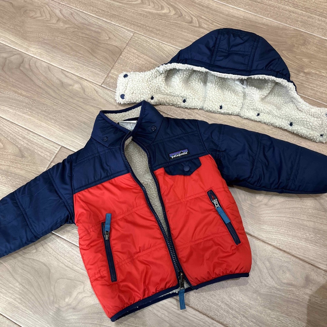 patagonia リバーシブルダウン 2T