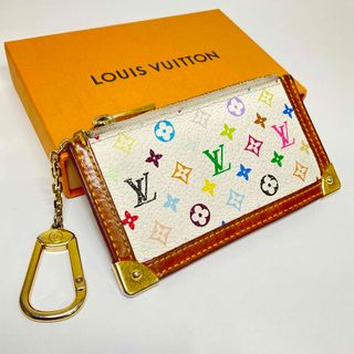 ルイヴィトン(LOUIS VUITTON)の正規品　ルイヴィトン　ポシェットクレ　モノグラム　マルチカラー　コインケース(コインケース)