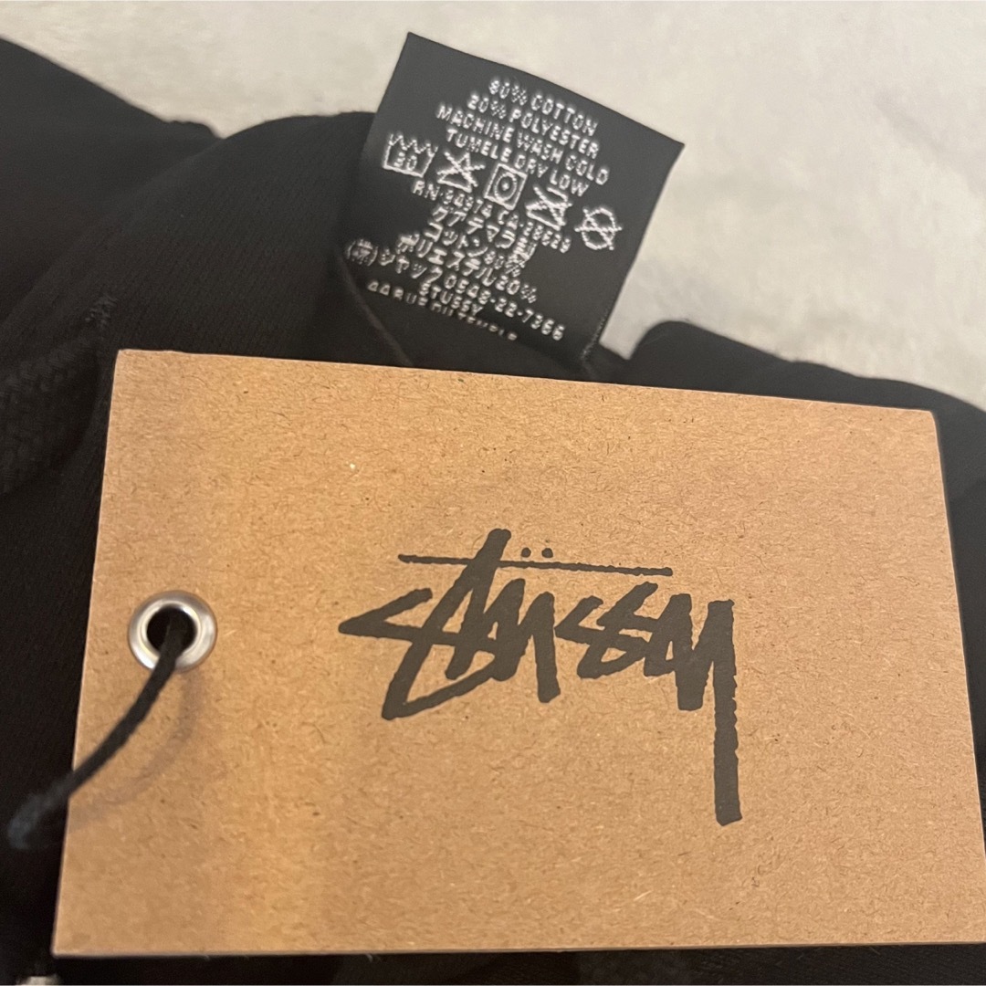 stussy パーカー スウェットパーカー ワールドツアー 黒 ブラック L stussy パーカー スウェットパーカー ワールドツアー 黒 ブラック L