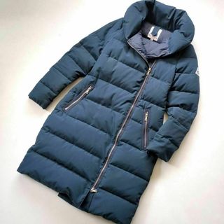 極美品★正規品 Cape HEIGHTS ケープハイツ DALMENY ロゴワッペン付き トグルボタン ダウンジャケット ダウンダッフルコート マスタード M