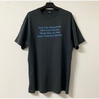 ラフシモンズ(RAF SIMONS)のRAF SIMONS 20ss ラフシモンズ メッセージ Tシャツ カットソー(Tシャツ/カットソー(半袖/袖なし))