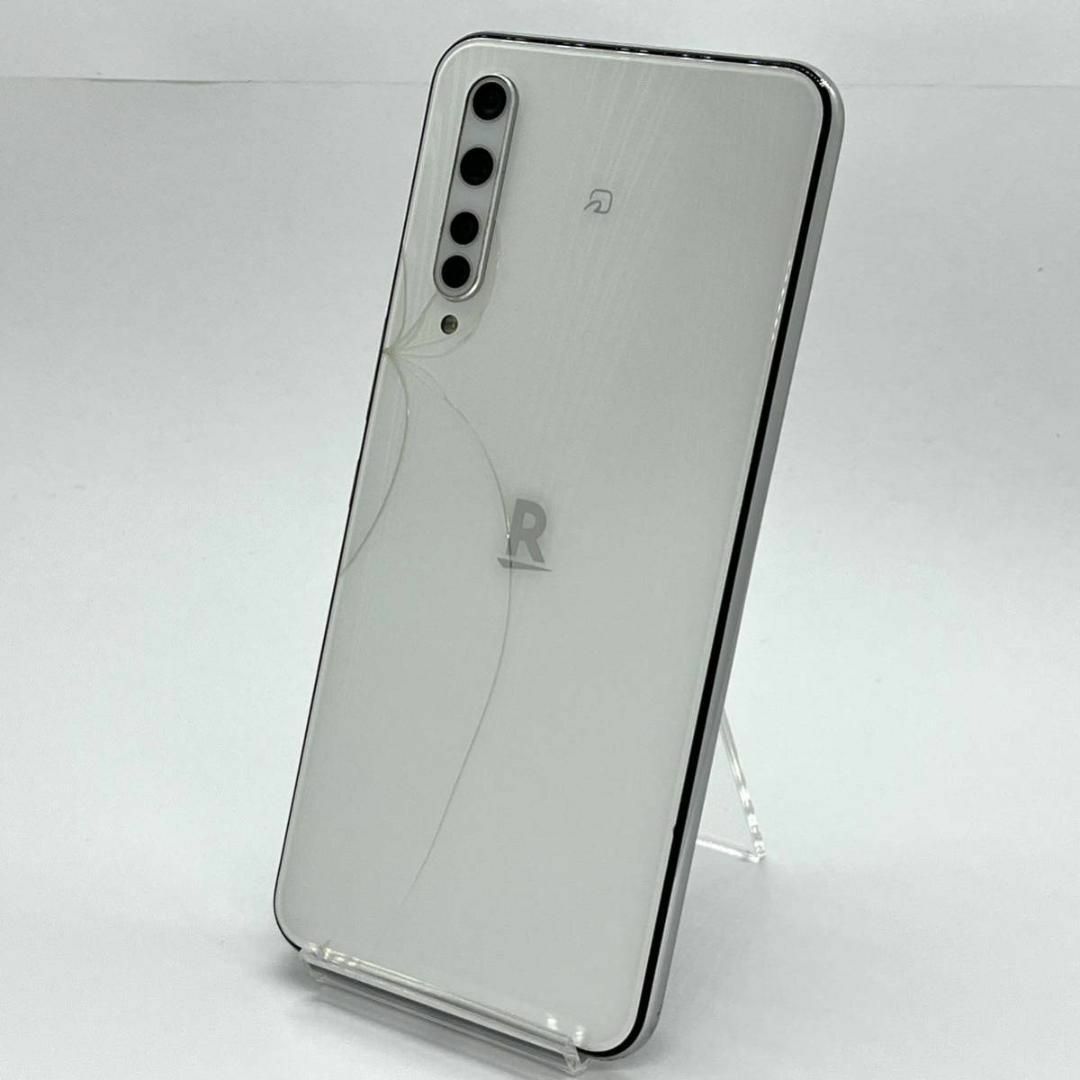Rakuten(ラクテン)のRakuten BIG ホワイト ZR01 楽天SIMフリー 割れあり ⑮ スマホ/家電/カメラのスマートフォン/携帯電話(スマートフォン本体)の商品写真