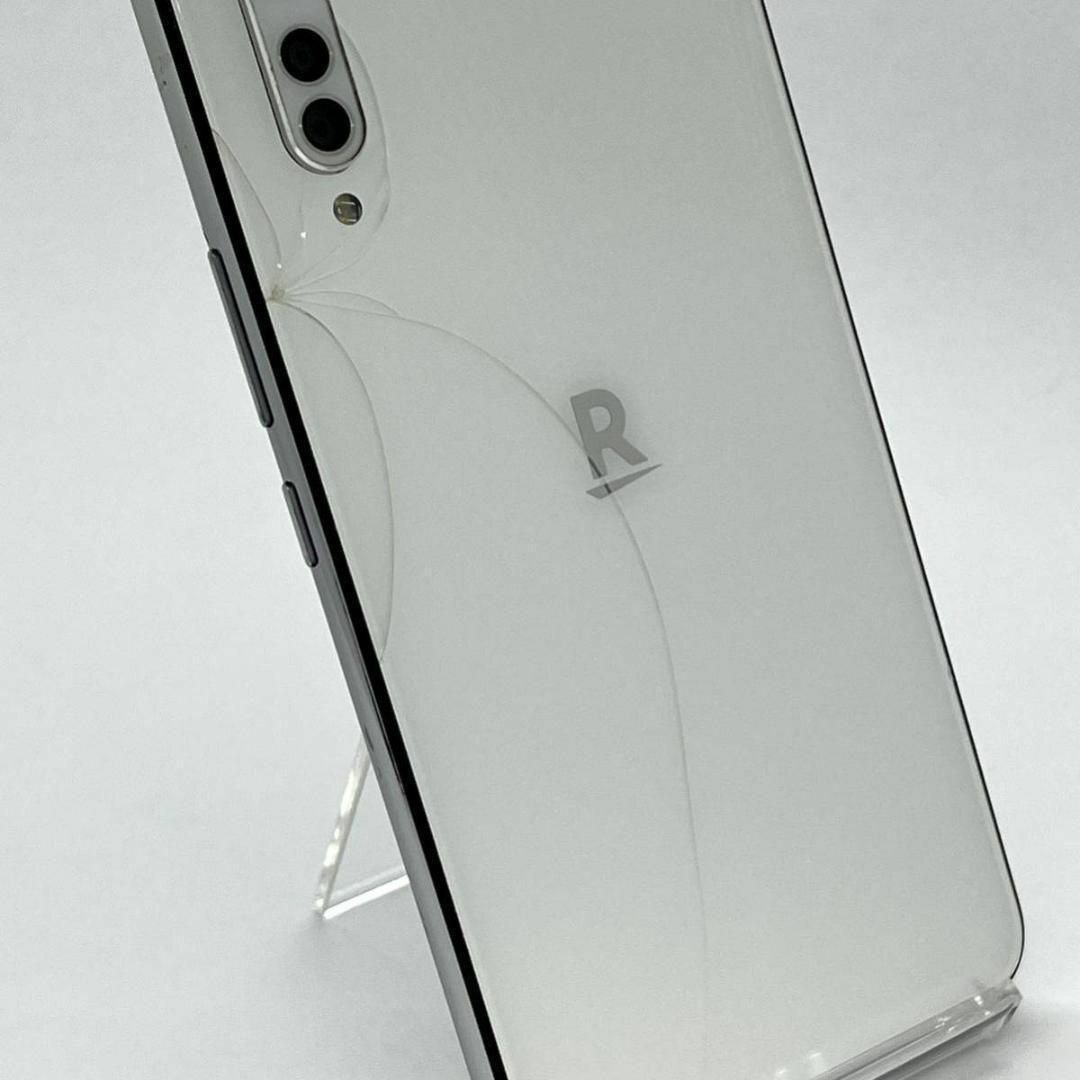 Rakuten(ラクテン)のRakuten BIG ホワイト ZR01 楽天SIMフリー 割れあり ⑮ スマホ/家電/カメラのスマートフォン/携帯電話(スマートフォン本体)の商品写真