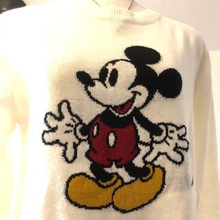 ディズニー(Disney)のミッキーマウス　ミッキー　Mickey セーター　正規　Disney 長袖(ニット/セーター)