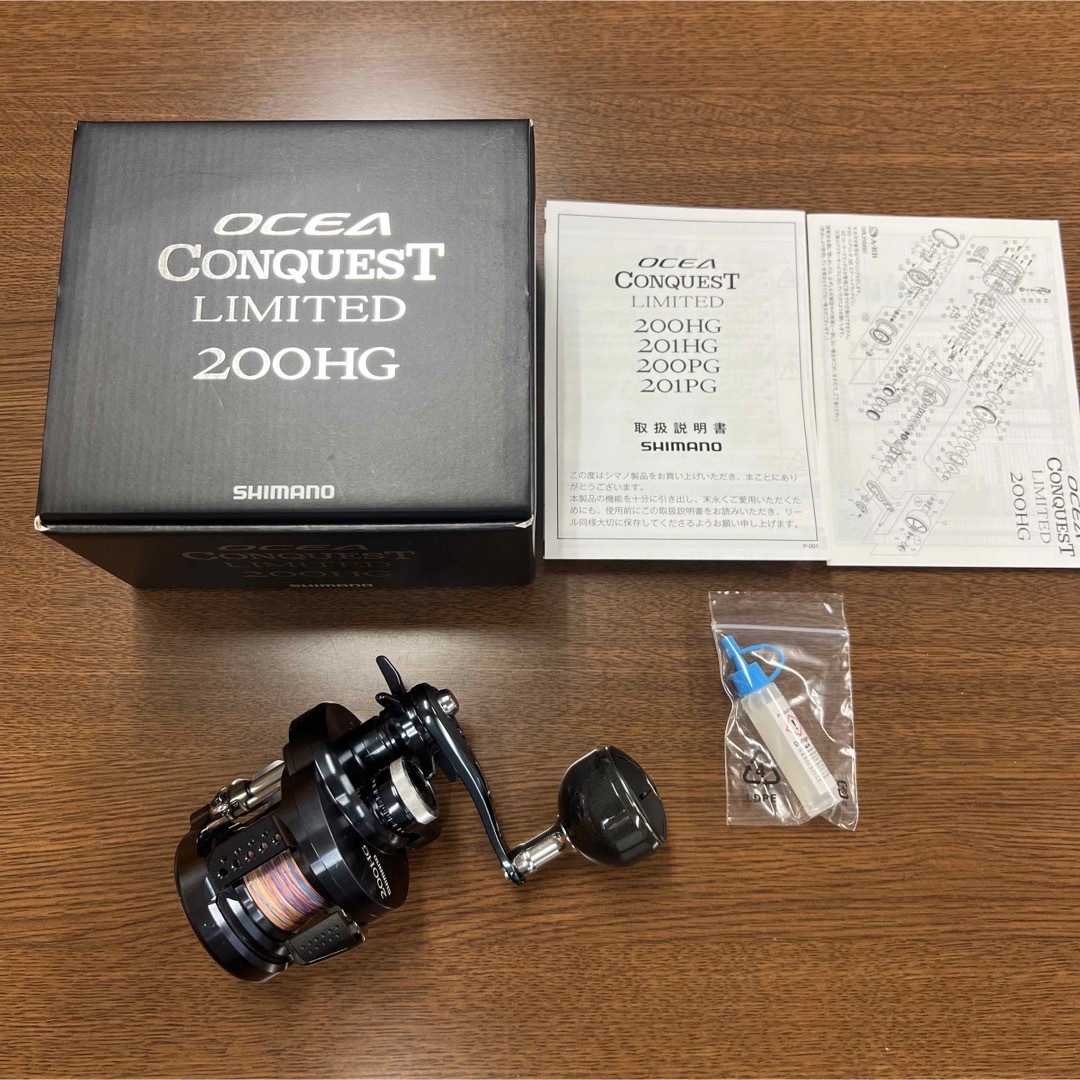 SHIMANO - オシアコンクエストリミテッド 200HGの通販 by ほおじろくう