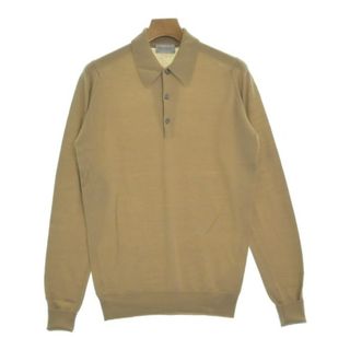 JOHN SMEDLEY ジョンスメドレー ニット・セーター S ベージュ