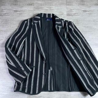 美品 FRED PERRY フレッドペリー ストライプ テーラードジャケット S