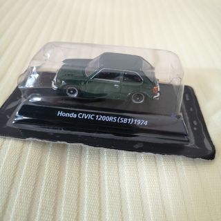 難あり★Honda　CIVIC　1200RS(SB1）1974ミニカー★(ミニカー)