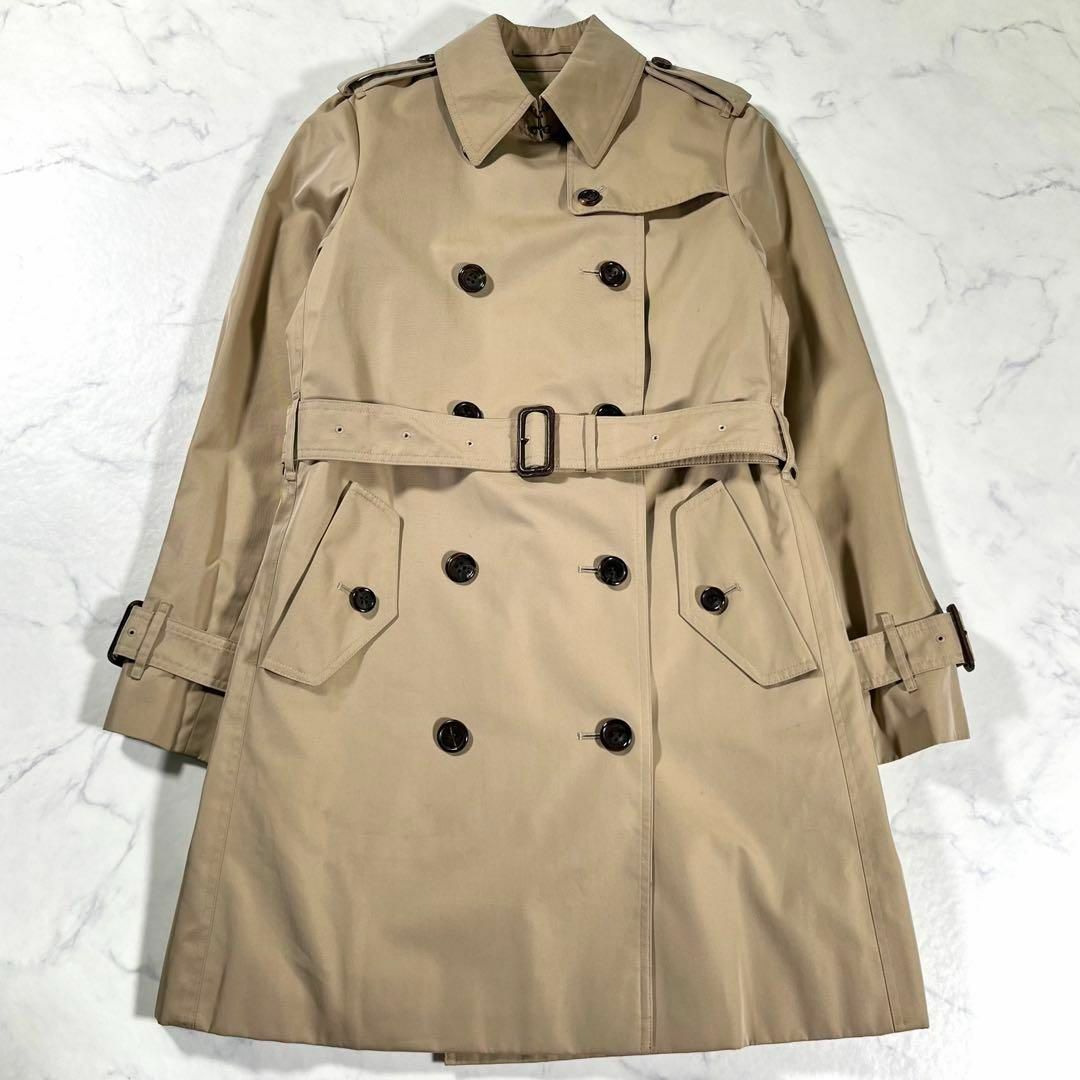 【良品】BURBERRY LONDON メガチェック　ライナー付きトレンチコート