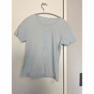 クレージュ(Courreges)のクレージュ　ラインストーン　ロゴ　Tシャツ(Tシャツ(半袖/袖なし))