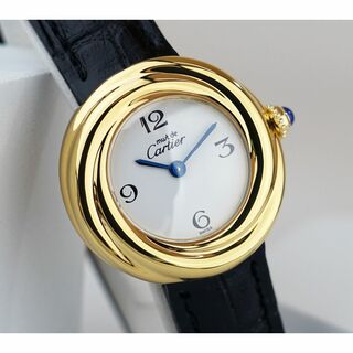 カルティエ 白 腕時計(レディース)（ゴールド/金色系）の通販 300点 ...