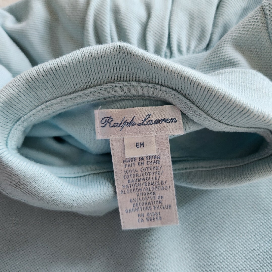 Ralph Lauren(ラルフローレン)のラルフローレン　Ralph Lauren　ポロシャツ　ロンパース　60 キッズ/ベビー/マタニティのベビー服(~85cm)(ロンパース)の商品写真