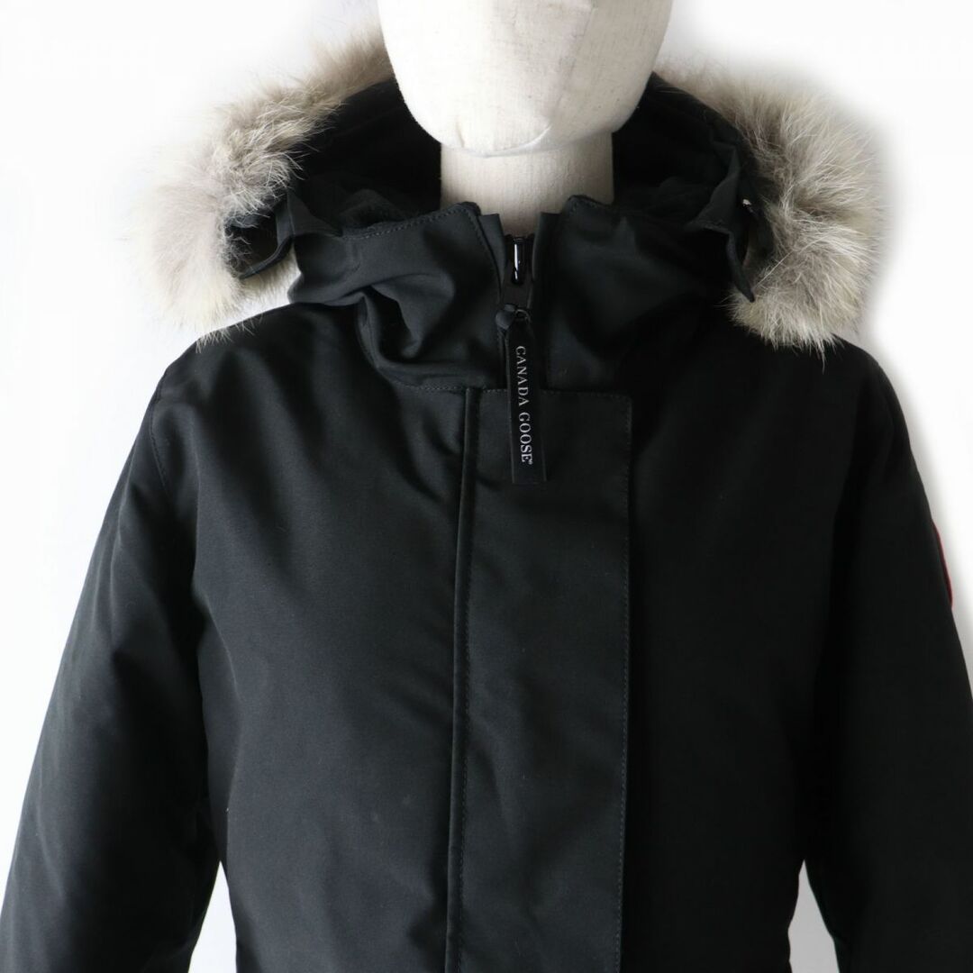 CANADA GOOSE(カナダグース)の極美品☆正規品 カナダグース 3037LA VICTORIA PARKA ヴィクトリアパーカー ファー・フード付 ダウンコート レディース ブラック M/M レディースのジャケット/アウター(ダウンコート)の商品写真