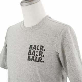 半袖Tシャツ BALR B10065 triple athletic グレー Sサイズ(Tシャツ/カットソー(半袖/袖なし))