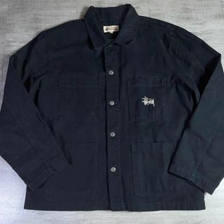 希少 美品 STUSSY カバーオール ジャケット M アウター オーストラリア