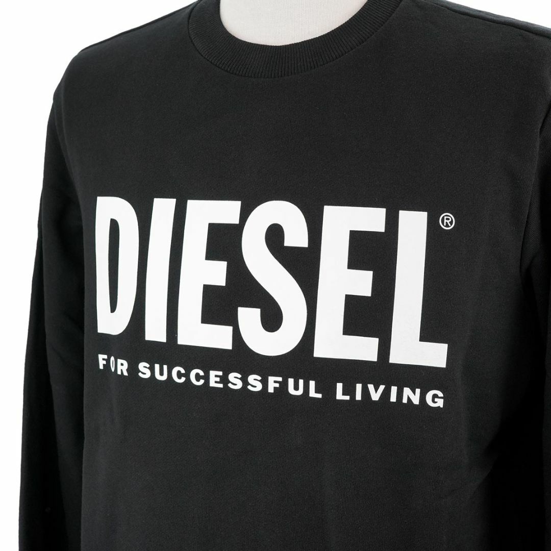 新品 正規品 DIESEL ディーゼル 長袖 グレー 裏起毛 ブレイブマン