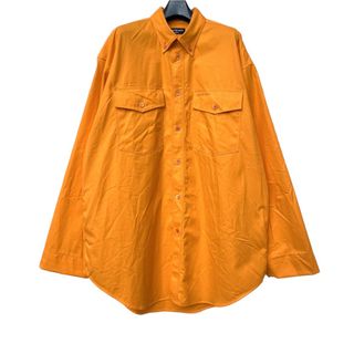 バレンシアガ(Balenciaga)のBALENCIAGA 21SS オーバーサイズシャツ オレンジ　XXS(シャツ)