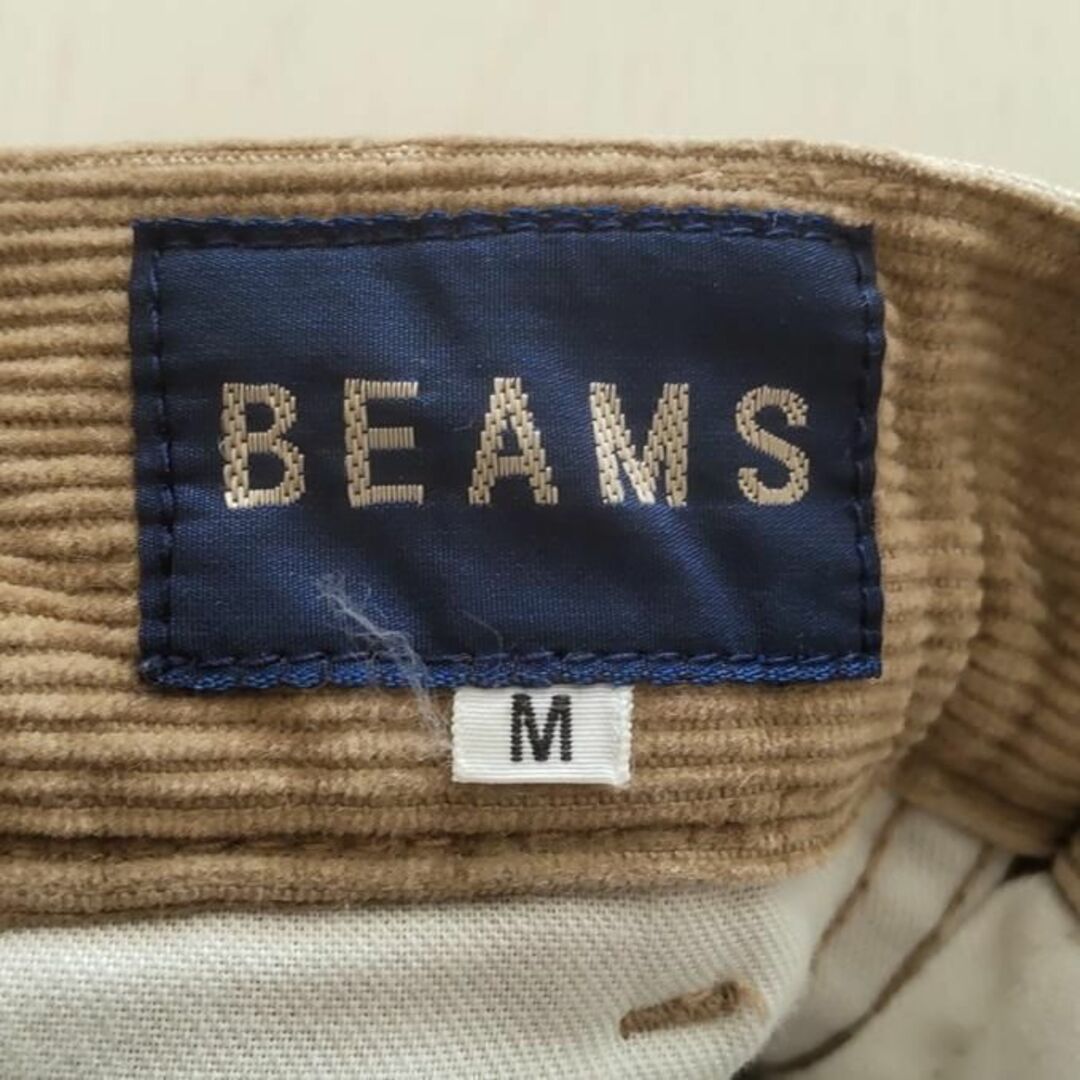 BEAMS(ビームス)のビームス BEAMS コーデュロイ ベージュ系 Mサイズ パンツ 日本製 メンズのパンツ(その他)の商品写真