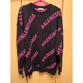 バレンシアガ BALENCIAGA ニット
 16年 460378 クリーム