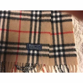 バーバリー(BURBERRY)のバーバリーマフラー　　ベージュ(マフラー)