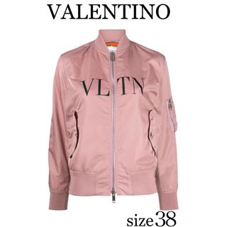 ヴァレンティノ(VALENTINO)のVALENTINO ヴァレンティノ　VLTN  ジャケット　ブルゾン　MA-1(ブルゾン)