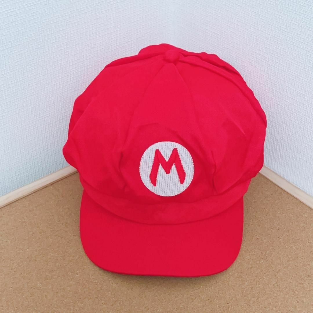 大人気☆　マリオ　ルイージ　帽子　キャップ　大人用　子供用　2個セット エンタメ/ホビーのコスプレ(アクセサリー)の商品写真