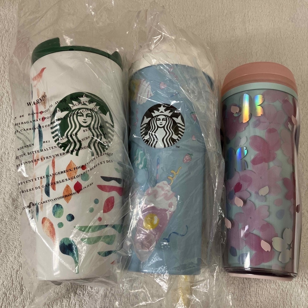 Starbucks(スターバックス)のスターバックス　タンブラー&ボトル　3本 インテリア/住まい/日用品のキッチン/食器(タンブラー)の商品写真