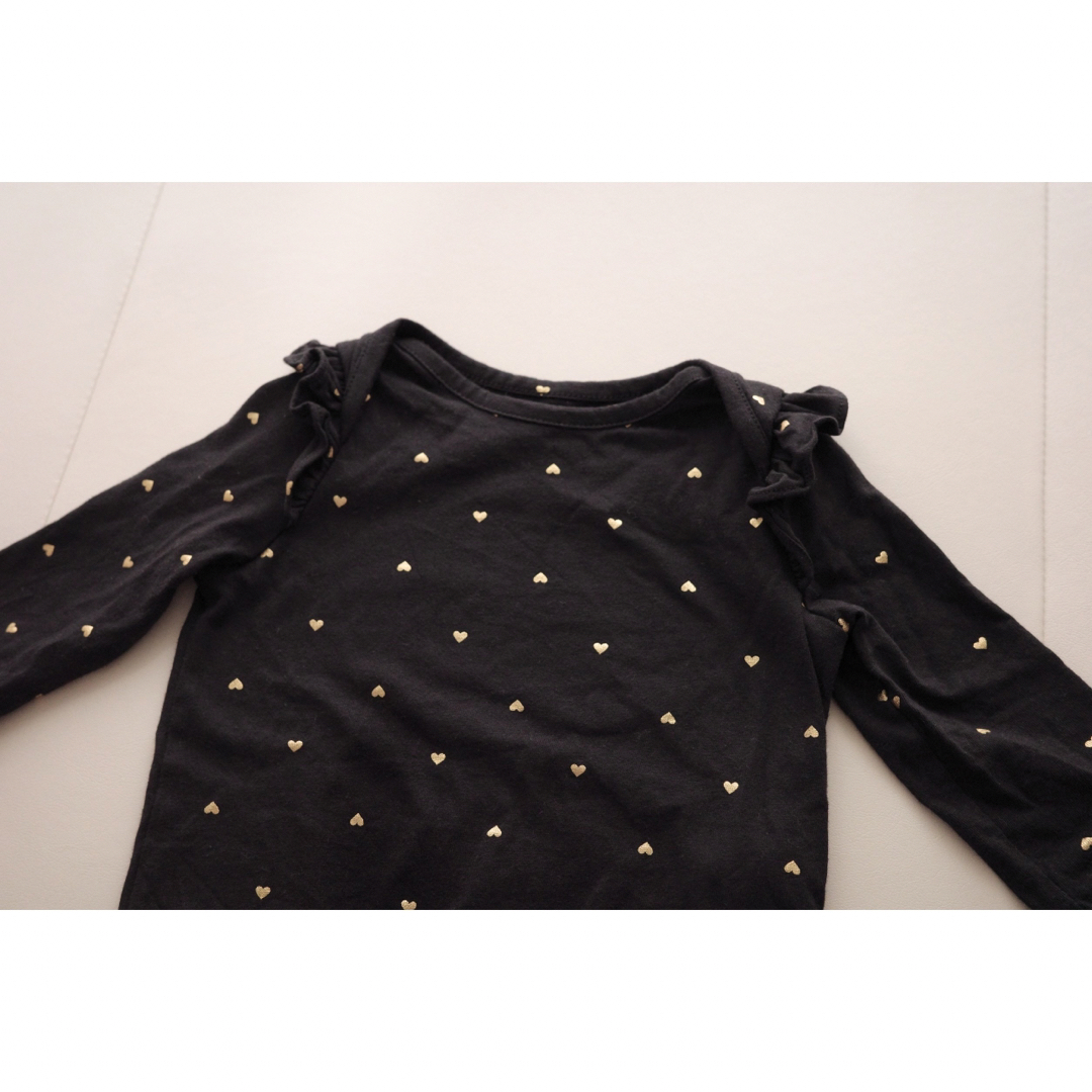 babyGAP(ベビーギャップ)のGAP ブラナンフェイバリット  ラッフルボディシャツ ベビー 3-6M  キッズ/ベビー/マタニティのベビー服(~85cm)(シャツ/カットソー)の商品写真