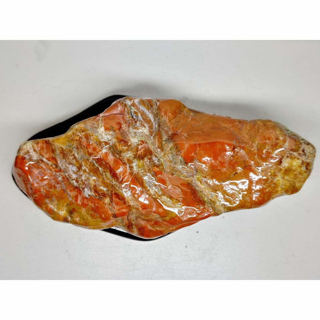 赤玉石 1.3kg ジャスパー 碧玉 赤石 鑑賞石 原石 自然石 誕生石 水石