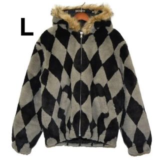 シュプリーム(Supreme)の【L】Supreme Diamond Faux Fur Jacket(その他)