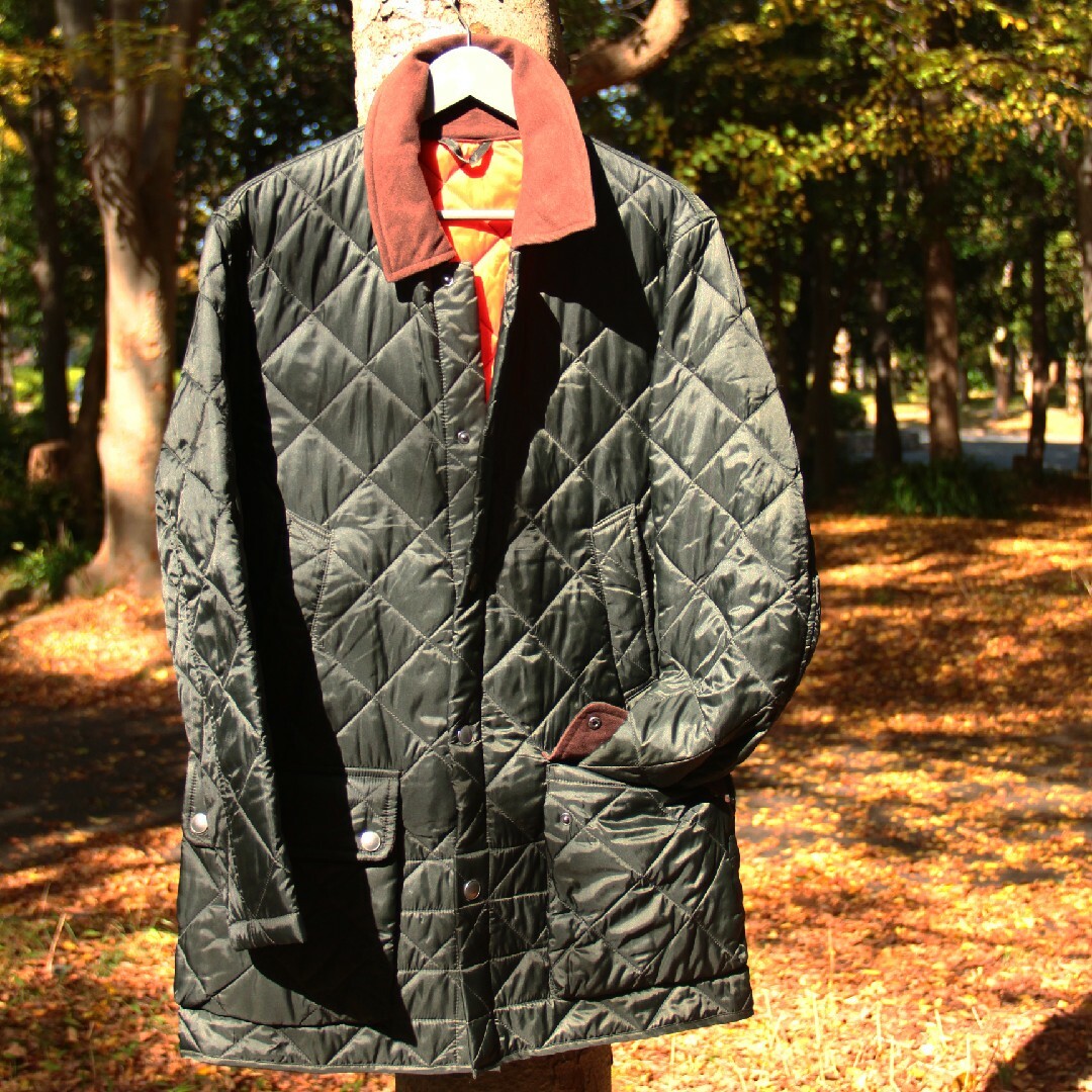 LUDWIG REITER(ルーディックライター)のLUDWIG REITER キルティングジャケット カーキ サイズ48 メンズのジャケット/アウター(その他)の商品写真