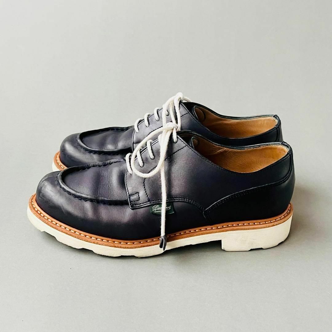 Paraboot - Paraboot パラブーツ シャンボード Uチップ 革靴 ネイビー