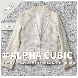 ALPHA CUBIC アルファキュービック テーラードジャケット M