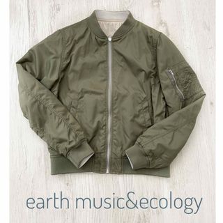 アースミュージックアンドエコロジー(earth music & ecology)の【未使用品】earth music&ecology／2WAY MA-1ブルゾン(ブルゾン)