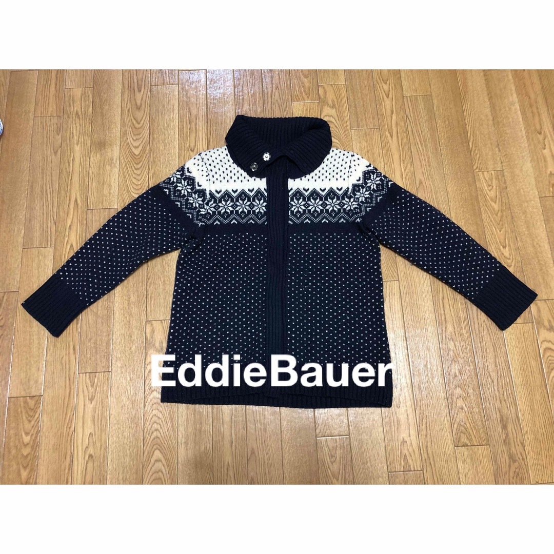 Eddie Bauer(エディーバウアー)のEddieBauer エディーバウアー　 ニット　ノルディック柄 レディースのトップス(ニット/セーター)の商品写真