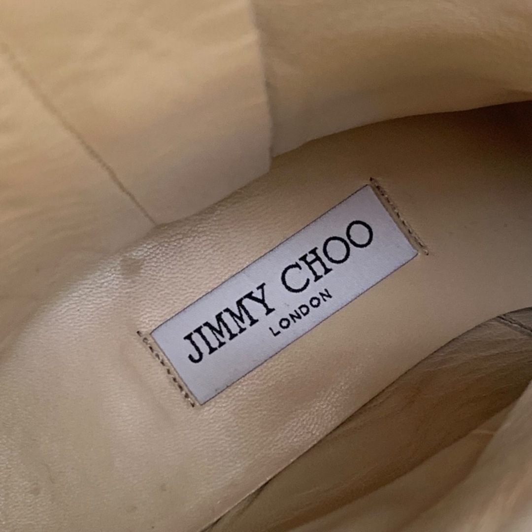 JIMMY CHOO(ジミーチュウ)のジミーチュウ JIMMY CHOO ブーツ ショートブーツ 靴 シューズ レザー ブラック 黒 ミドルブーツ ベルト レディースの靴/シューズ(ブーツ)の商品写真