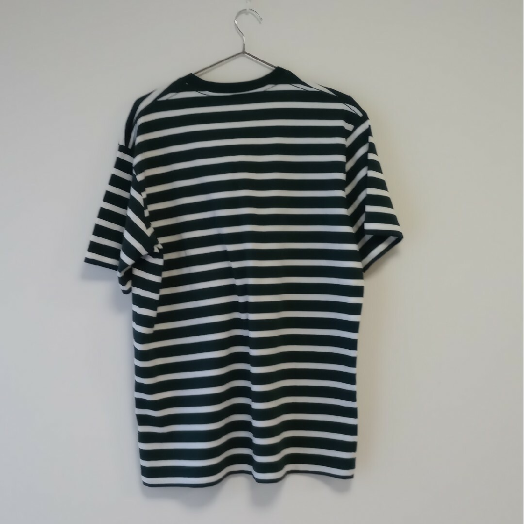 しまむら(シマムラ)の新品未使用 USAコットン ボーダー Tシャツ メンズのトップス(Tシャツ/カットソー(半袖/袖なし))の商品写真
