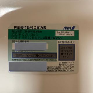 エーエヌエー(ゼンニッポンクウユ)(ANA(全日本空輸))のANA 株主優待（計3枚あります。コメントに必要枚数お書きください）(その他)