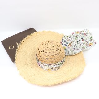 Gucci - GUCCI ストローハット ゴールド Bee 58cmの通販 by Rian's