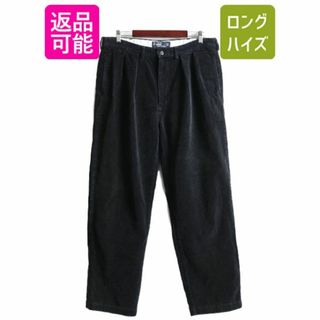 90s ポロ ラルフローレン 太畝 コーデュロイ パンツ 36 32 タックなし