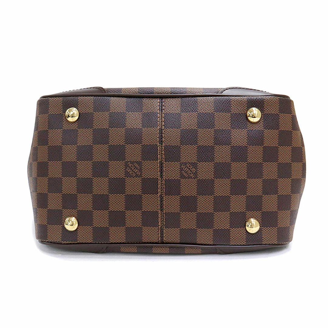 ルイ ヴィトン ヴェローナ PM ハンドバッグ ダミエ ブラウン 茶 ゴールド金具 N41117 LOUIS VUITTON（未使用　展示品）