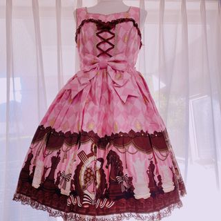 アンジェリックプリティー(Angelic Pretty)の2月1日までa様専用　Chess Chocolate JSKカチュ(セット/コーデ)