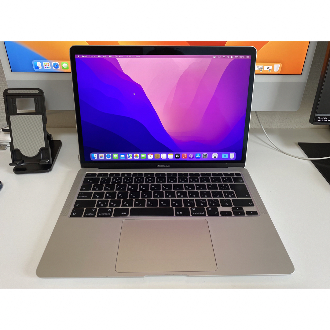 Mac (Apple)(マック)のM1 MacBook Air 8GB/256GB  A2337  スマホ/家電/カメラのPC/タブレット(ノートPC)の商品写真